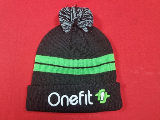 GORRO NEGRO/VERDE